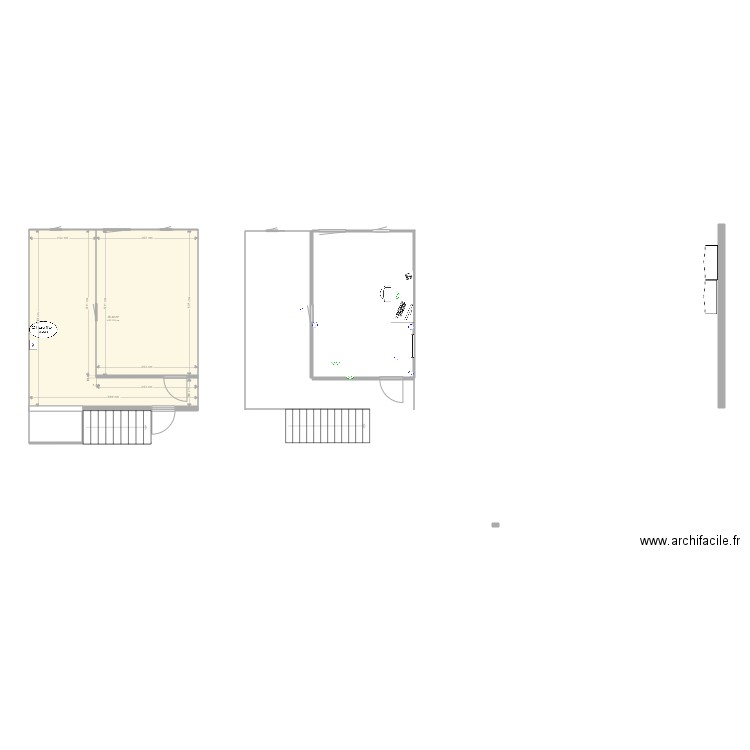 Plan grenier. Plan de 0 pièce et 0 m2