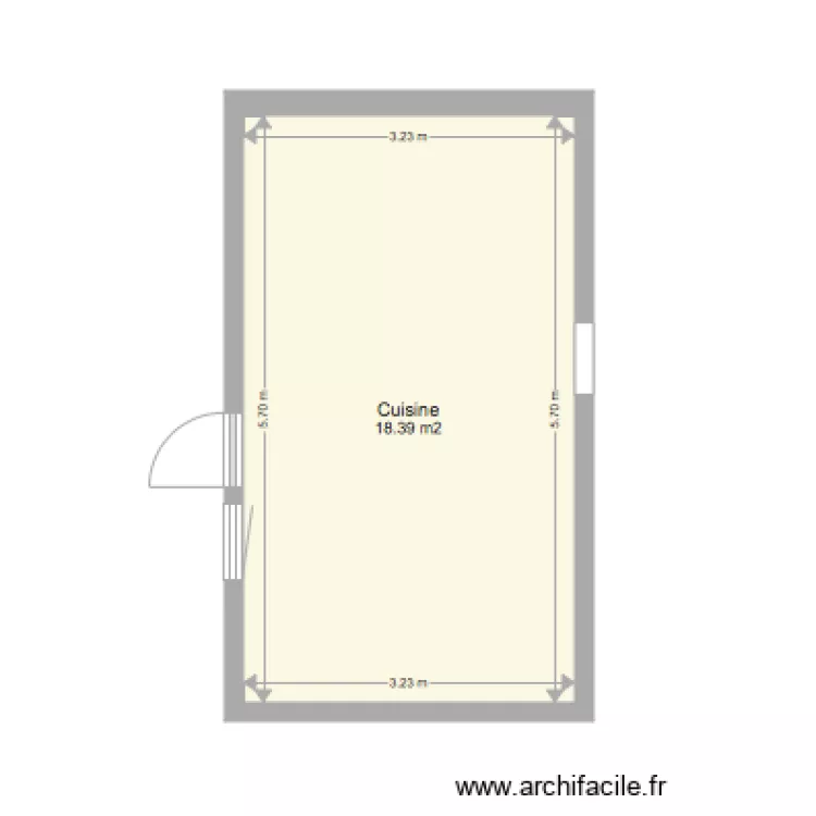 Cuisine Patricia. Plan de 