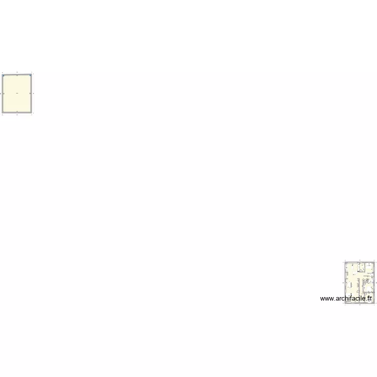 Maison jo. Plan de 