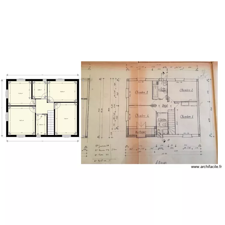 porte d espagne 1er. Plan de 