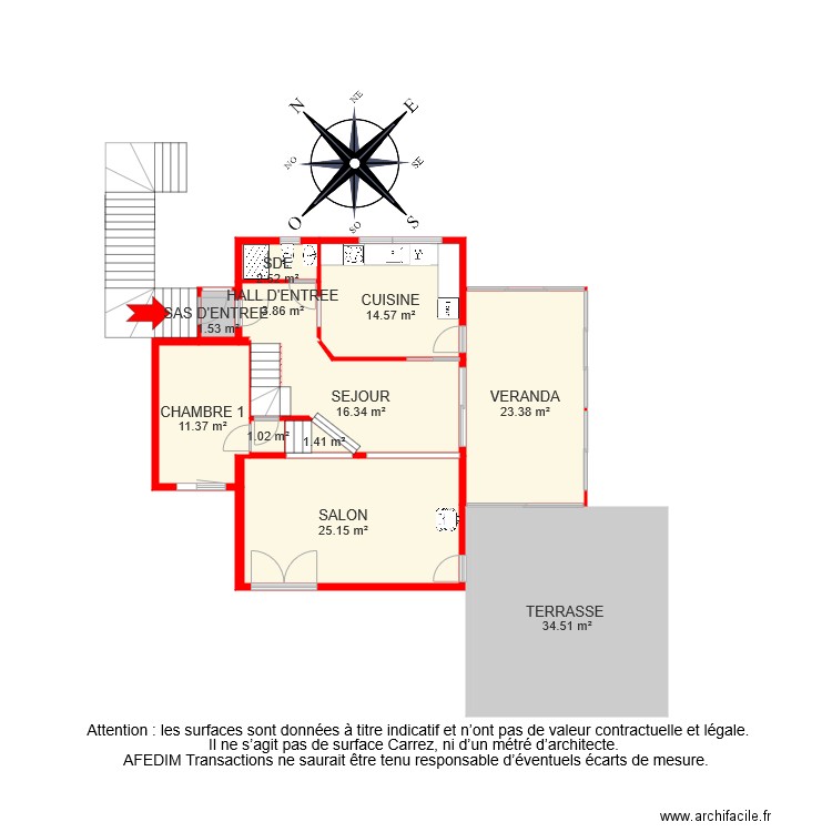 BI 5151 RDC . Plan de 0 pièce et 0 m2