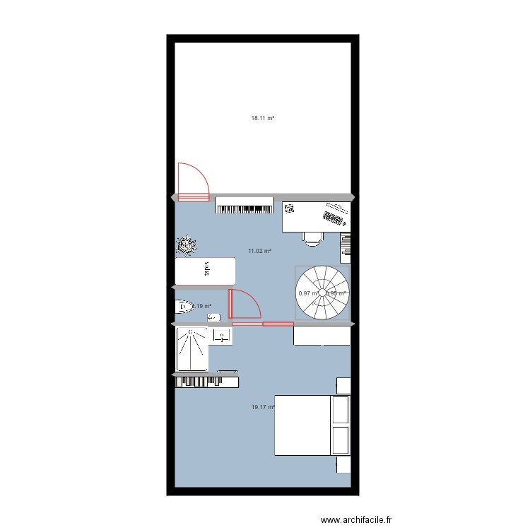 Grange rdj 5. Plan de 0 pièce et 0 m2