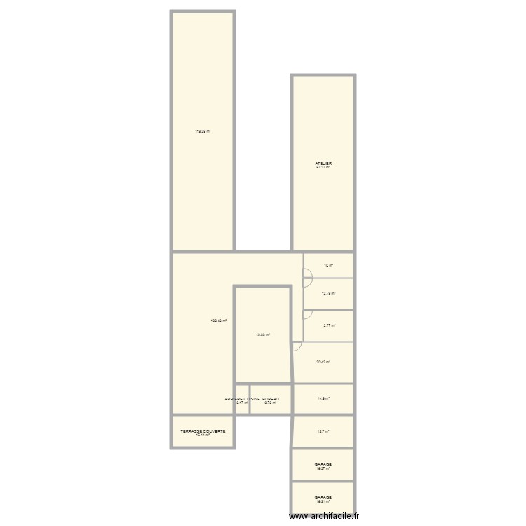 HAG16. Plan de 0 pièce et 0 m2