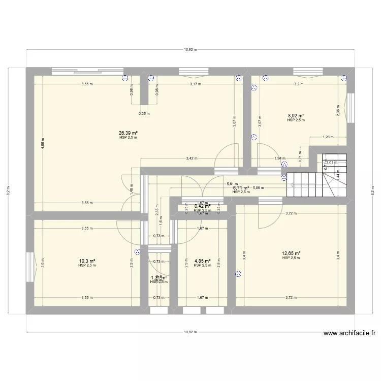 9 rte de longueperte. Plan de 