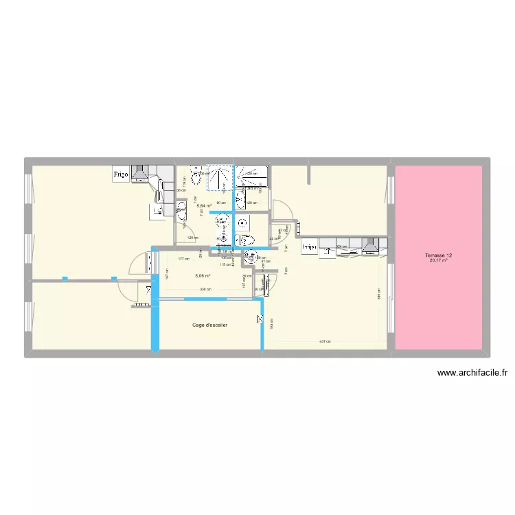 1er &eacute;tage final 2. Plan de 