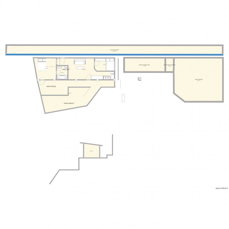 constr construccion. Plan de 0 pièce et 0 m2