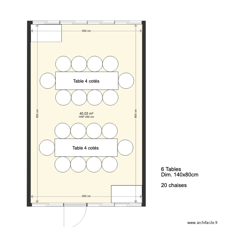 Salle de Réunion 2. Plan de 0 pièce et 0 m2