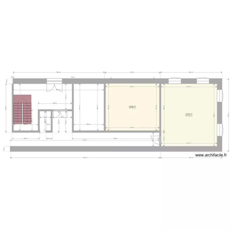 La Chapelle RDC. Plan de La Chapelle RDC. Plan de