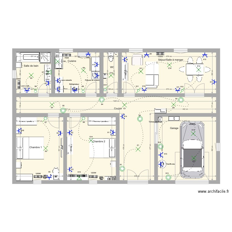 Maison NOBEL. Plan de 0 pièce et 0 m2