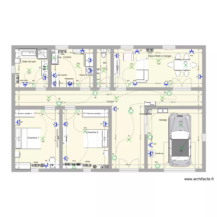 Maison NOBEL. Plan de Maison NOBEL. Plan de