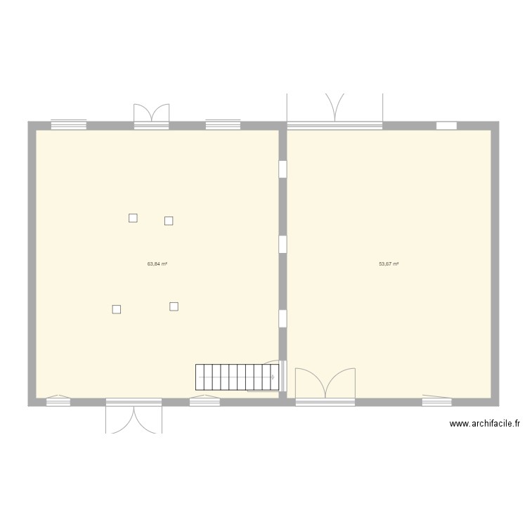 Grange Bussiere v2. Plan de 0 pièce et 0 m2