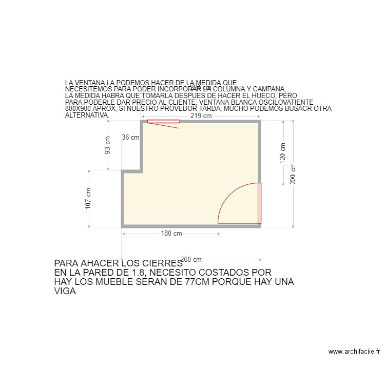 LUCIA SANCHEZ. Plan de 0 pièce et 0 m2