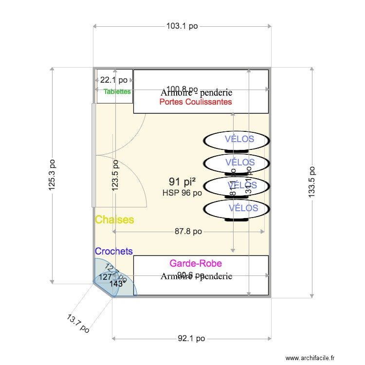 rangement. Plan de 0 pièce et 0 m2