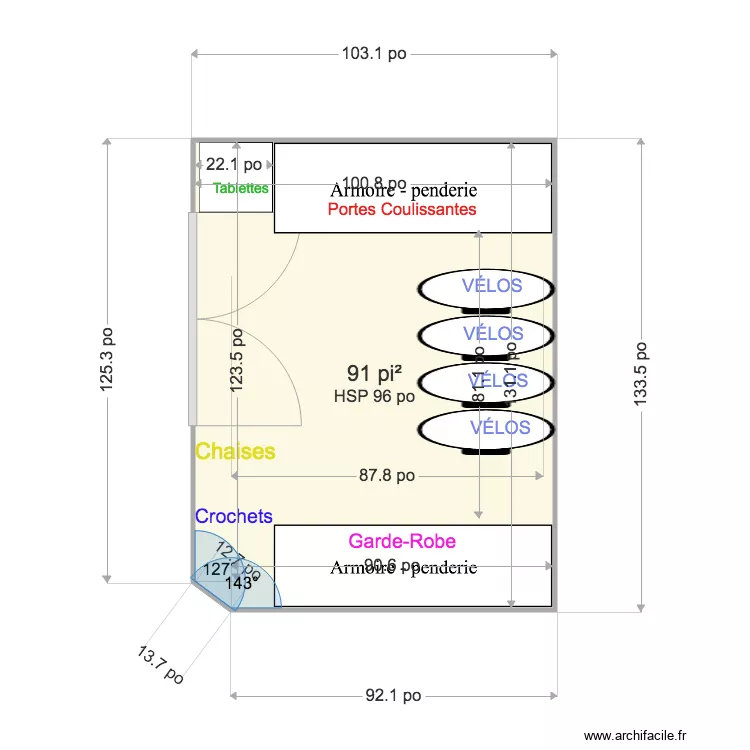 rangement. Plan de rangement. Plan de
