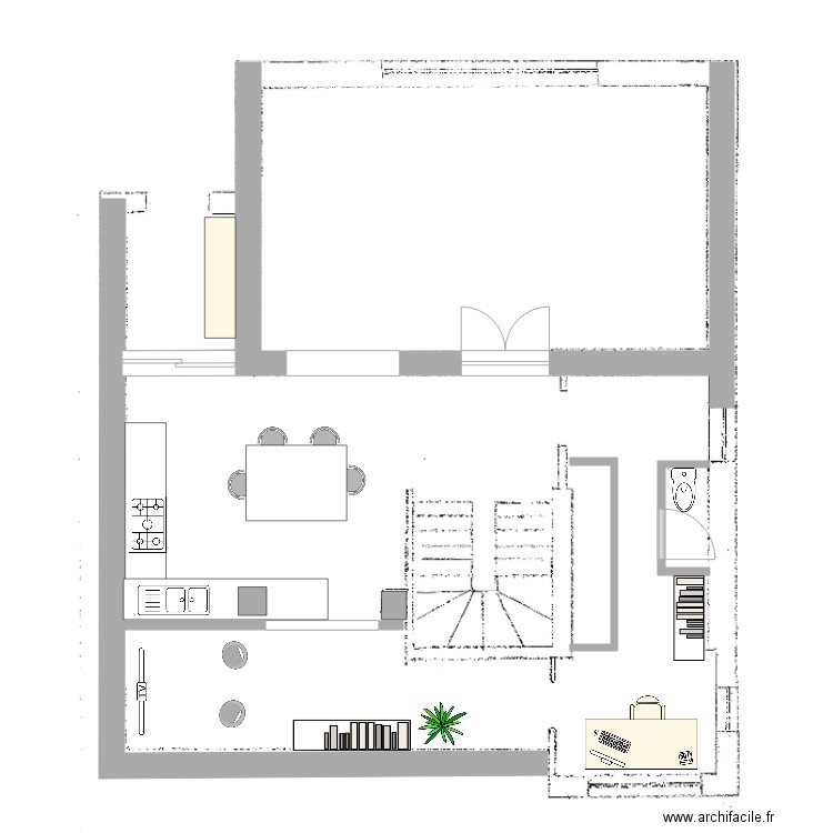 Cuisine move 4. Plan de 0 pièce et 0 m2