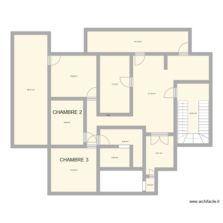 M.FRAGNEAU. Plan de 0 pièce et 0 m2 M.FRAGNEAU. Plan de 0 pièce et 0 m2