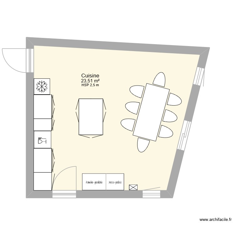 Pignans - Cuisine Salle &agrave; Manger. Plan de 0 pièce et 0 m2