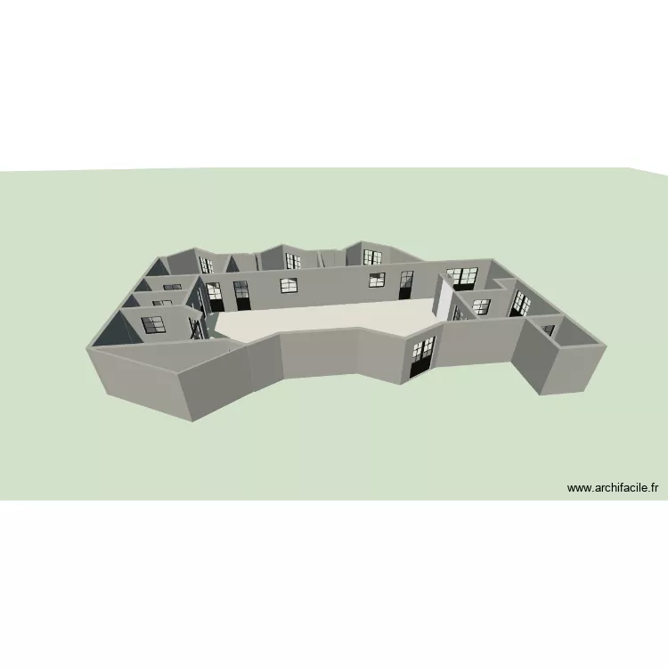 les ptits bayellois. Plan de 11  et 194 m²
