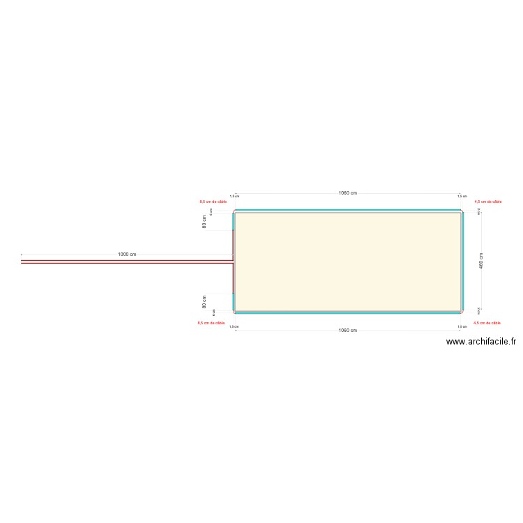Piscine GICG 2. Plan de 0 pièce et 0 m2