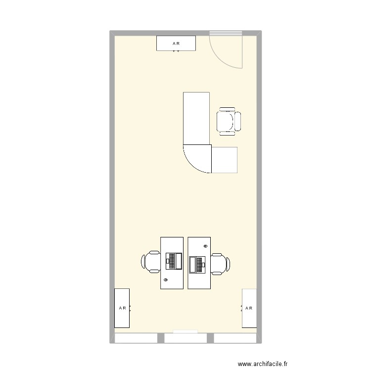 0E 01 09 10 12 c. Plan de 1 pièce et 39 m2