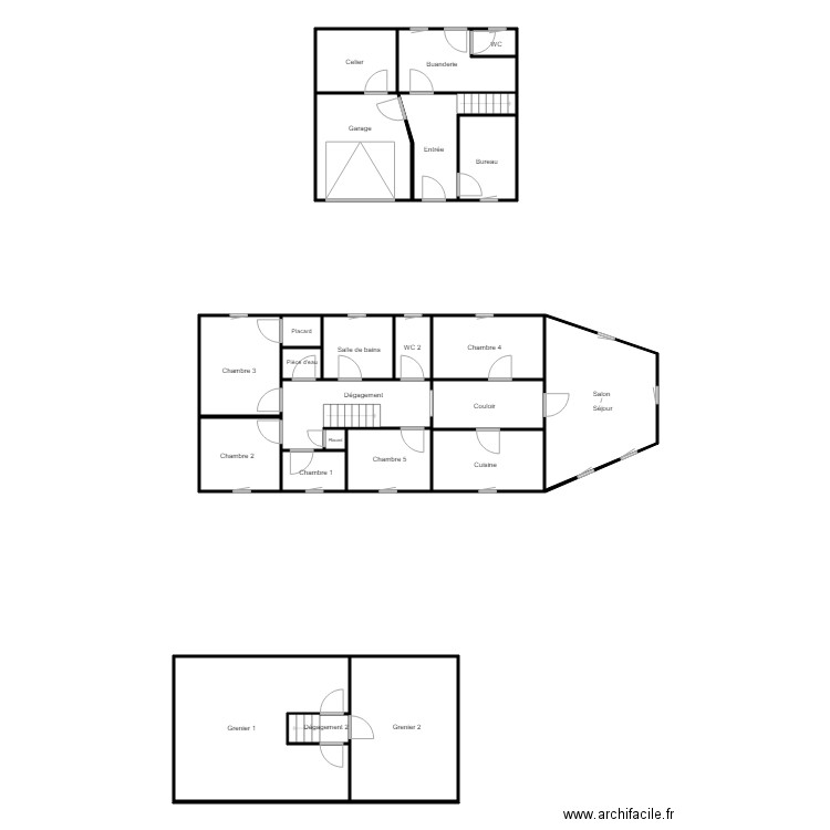 PERSAIS LOGEMENT. Plan de 0 pièce et 0 m2