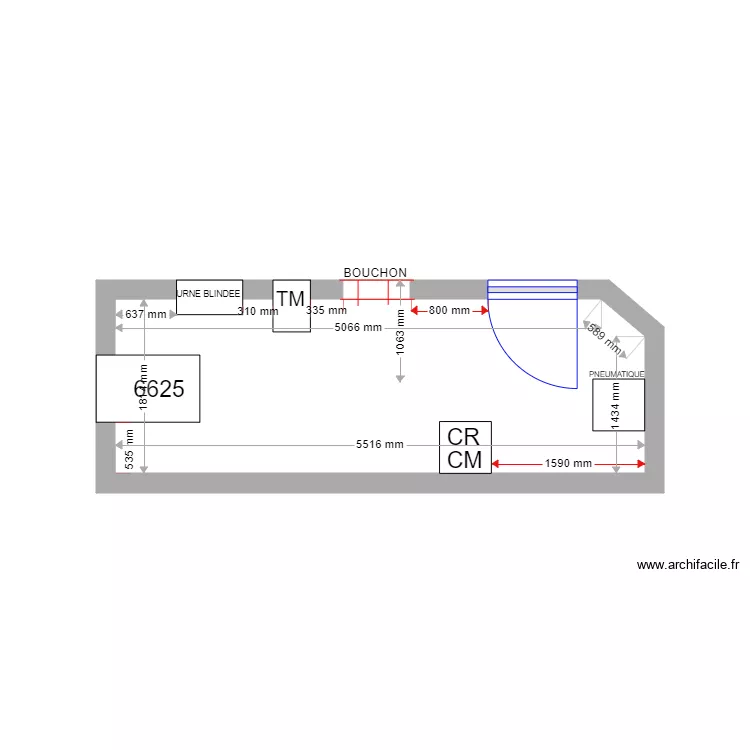 plan de masse PROJET PLAN DE CUQUES BOUCHON. Plan de 