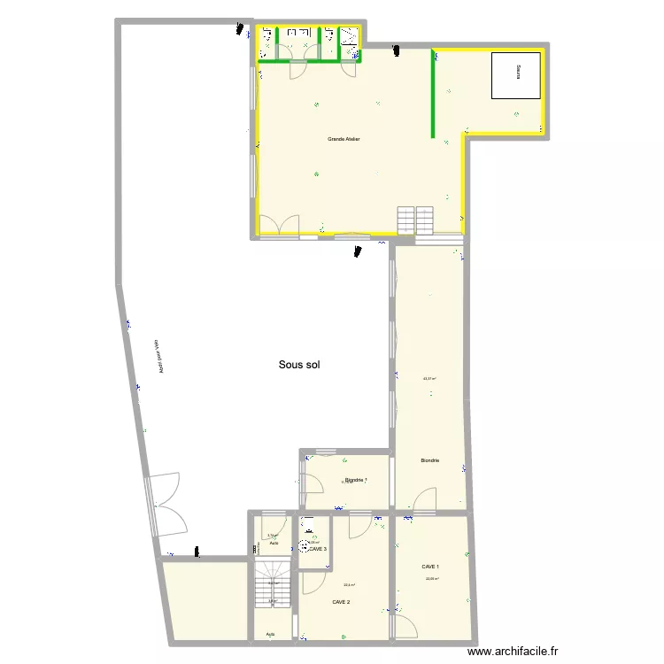 Dinate 1  Dries . Plan de 