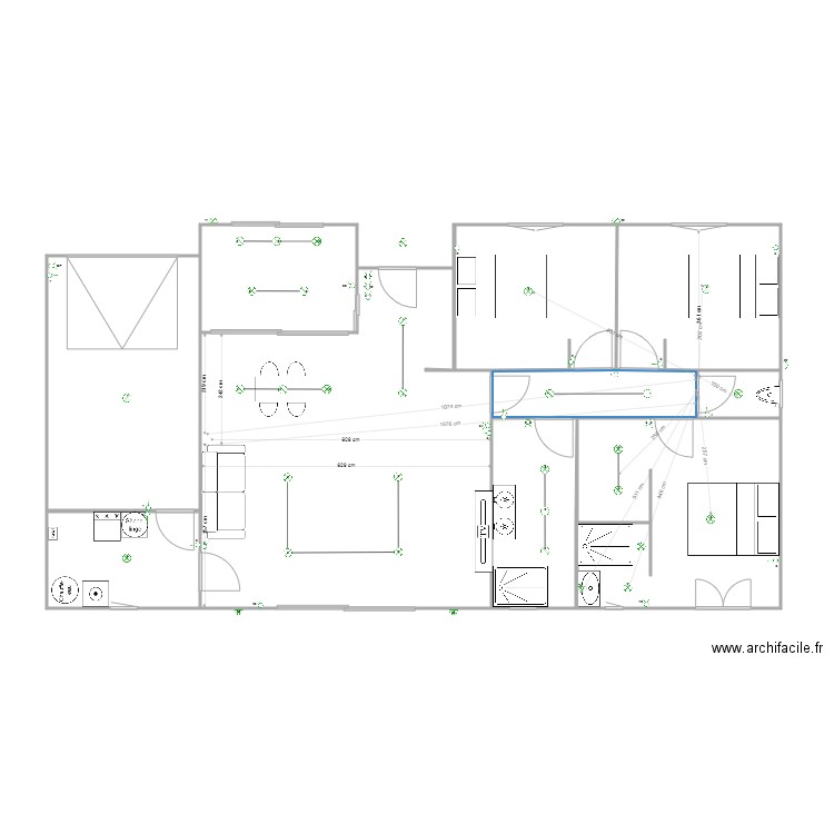 plan marjorie éclairage pc meubles sauvegarde. Plan de 0 pièce et 0 m2