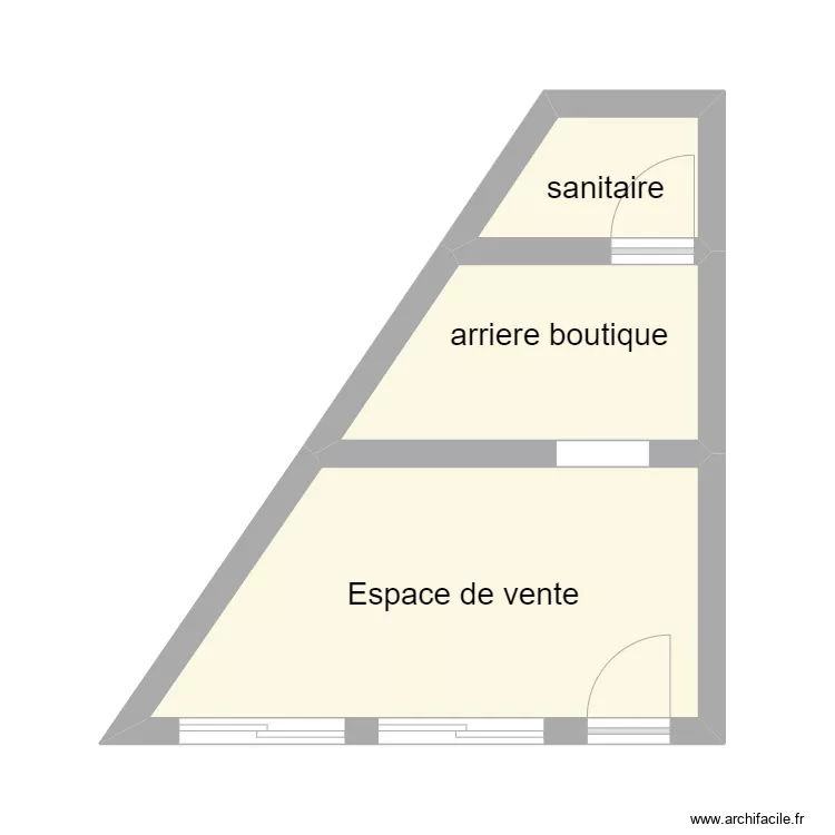 919. Plan de 3  et 18 m²
