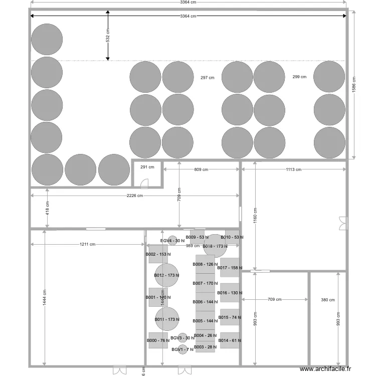 Barreyre 3. Plan de 