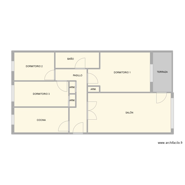 ALFONSO I 5 BIS. Plan de 0 pièce et 0 m2