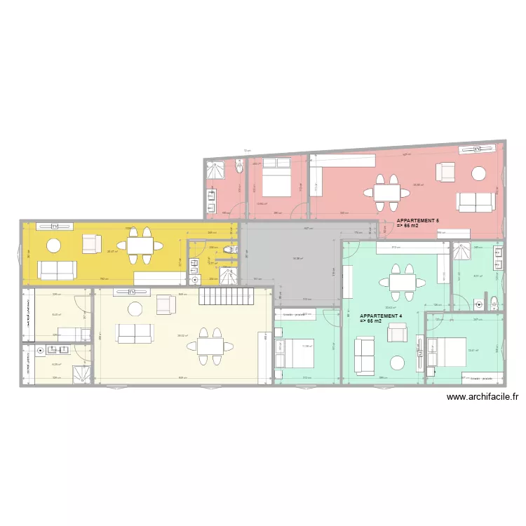 Immeuble Réalmont R2 dec 2019. Plan de Immeuble Réalmont R2 dec 2019. Plan de