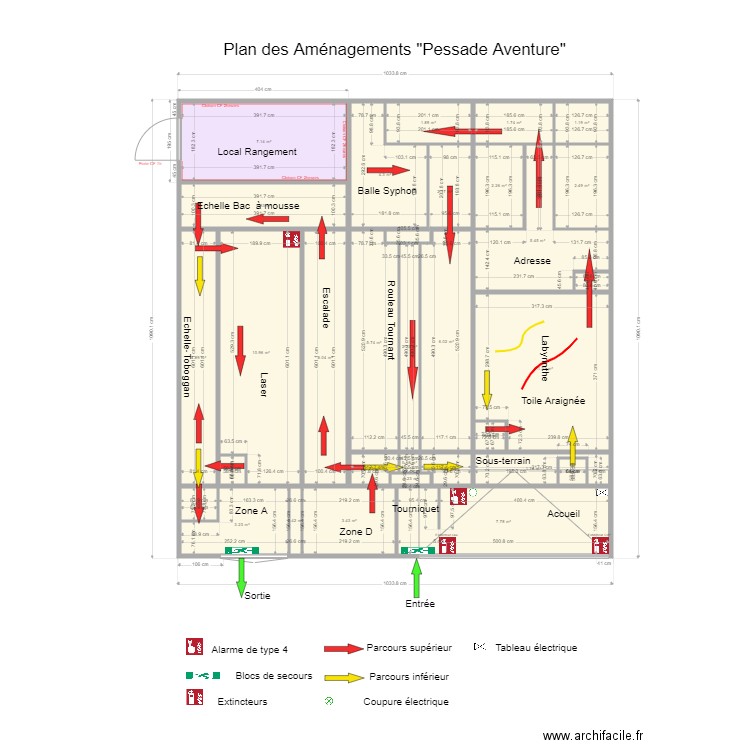 Pessade aventure 1. Plan de 0 pièce et 0 m2