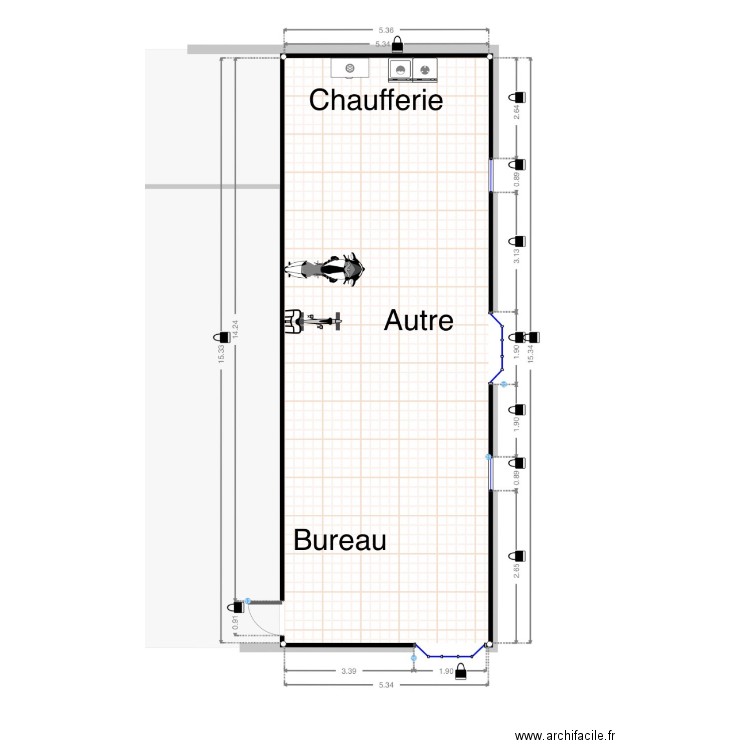 garage Julie. Plan de 0 pièce et 0 m2