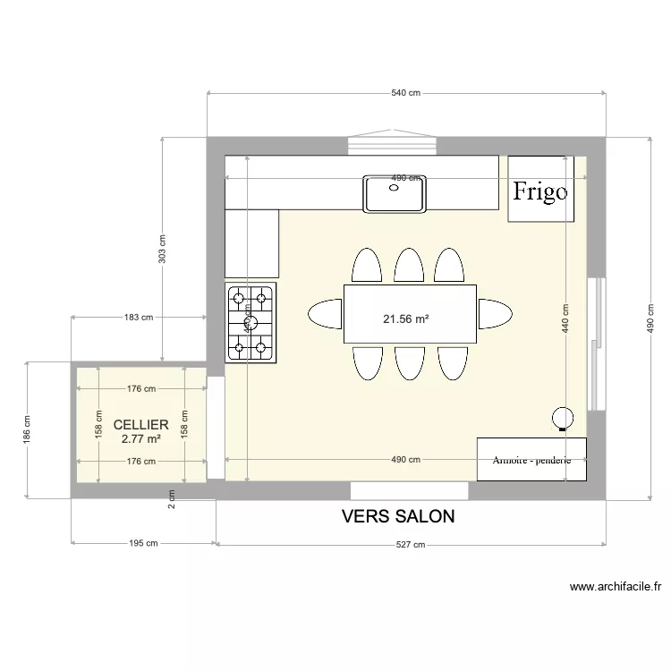 CUISINE MAISON. Plan de 