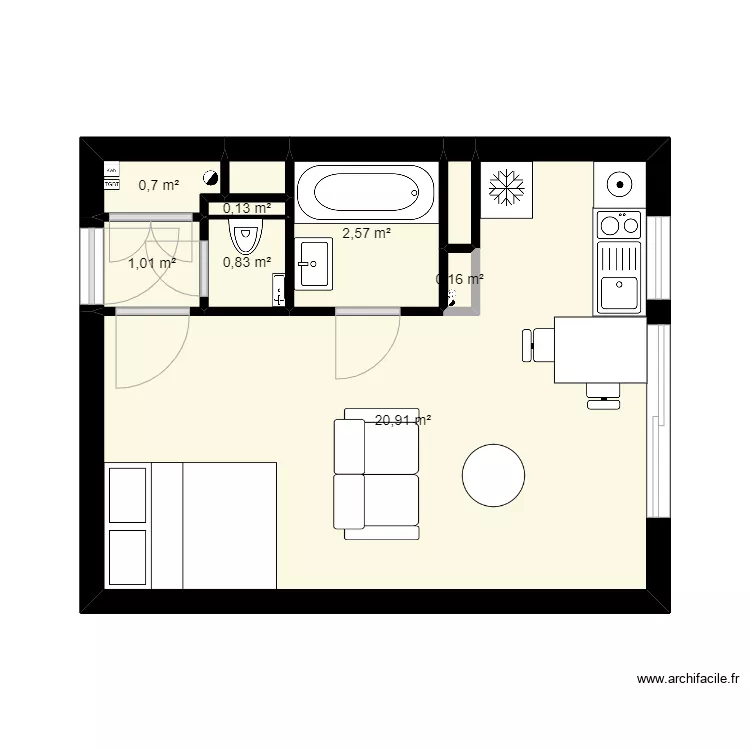 MONTROUGE 2. Plan de 