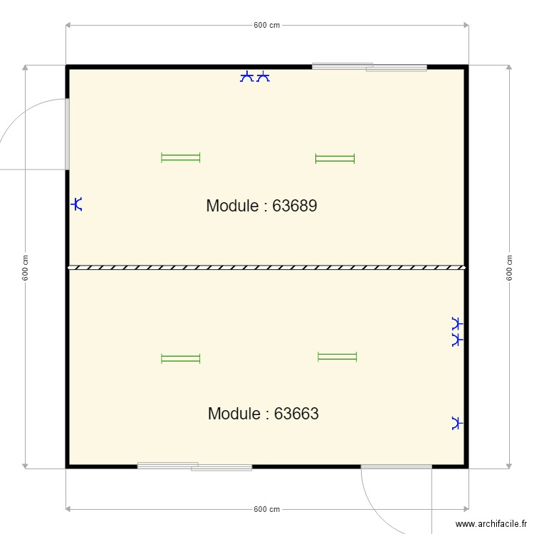 Waimes. Plan de 0 pièce et 0 m2