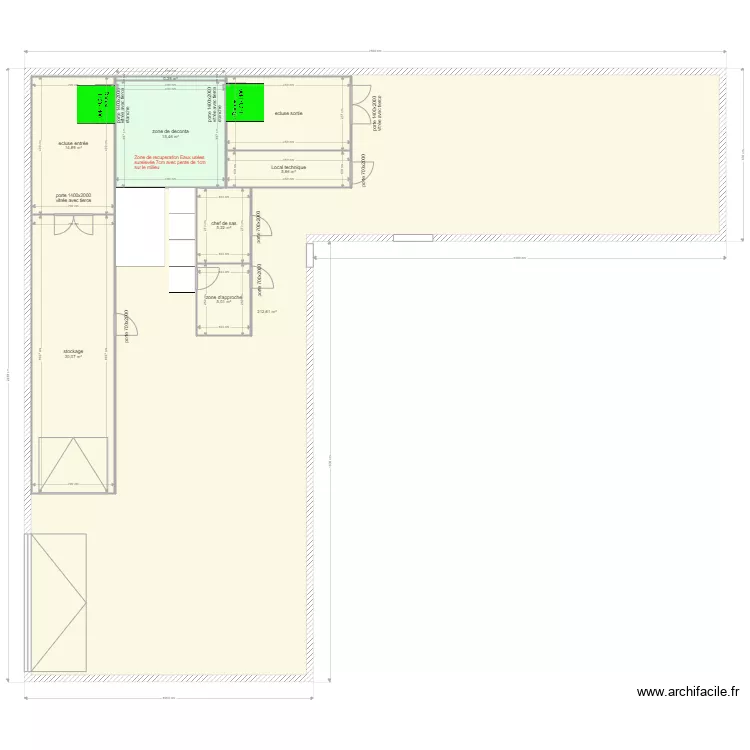 batiment LYON rampe. Plan de batiment LYON rampe. Plan de