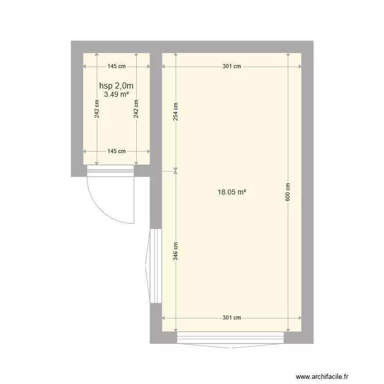 FR TRIVES. Plan de 