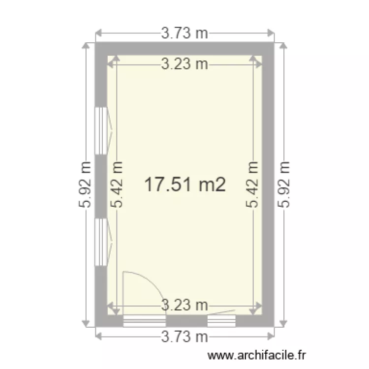 PROJET 1 M BRUNET G VACHER. Plan de 