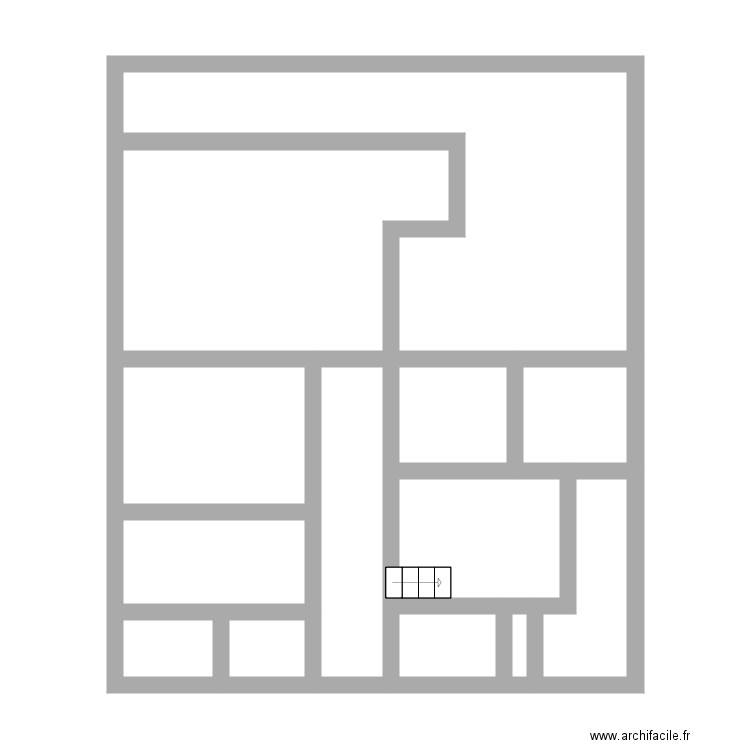 villa. Plan de 0 pièce et 0 m2