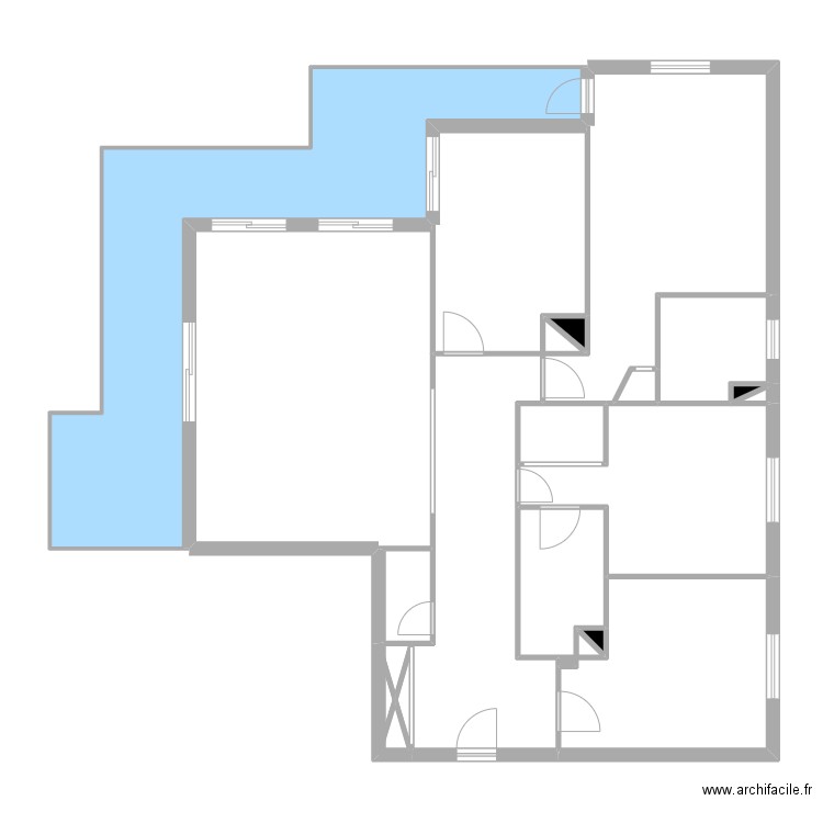 T4 CAPPELLI. Plan de 19 pièces et 112 m2