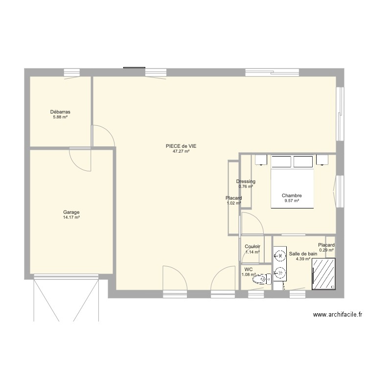 PROJET ATHEE  MODIFIE VERSION 2 du18 JANV . Plan de 0 pièce et 0 m2