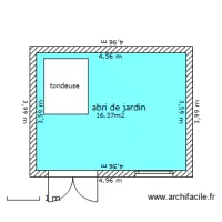 abri de jardin de moins de 20m&sup2; SHOB