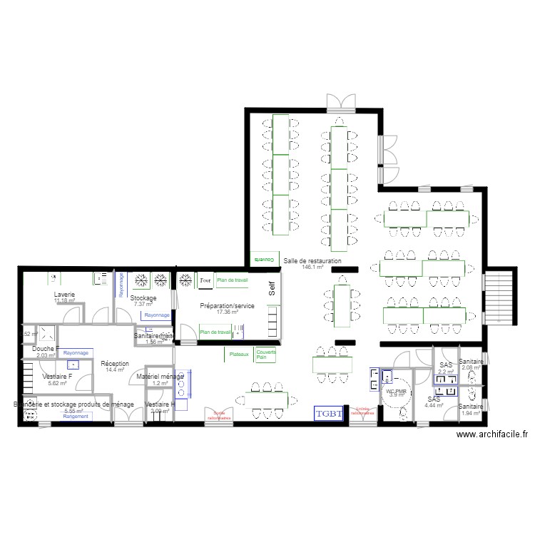 Alleins Projet restauration 2020. Plan de 0 pièce et 0 m2