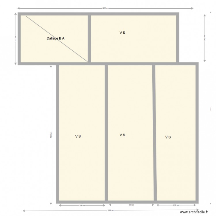 PLAN MAGON. Plan de 0 pièce et 0 m2