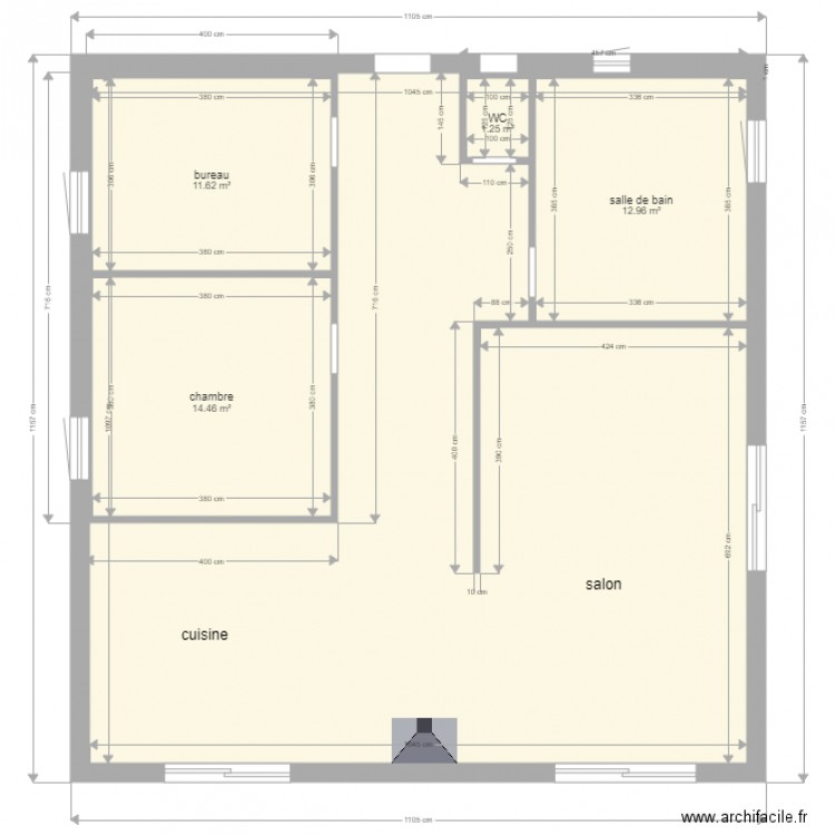 Maison Lauriol plan 2. Plan de 0 pièce et 0 m2