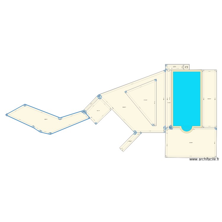 Terrasses cirefice . Plan de 0 pièce et 0 m2