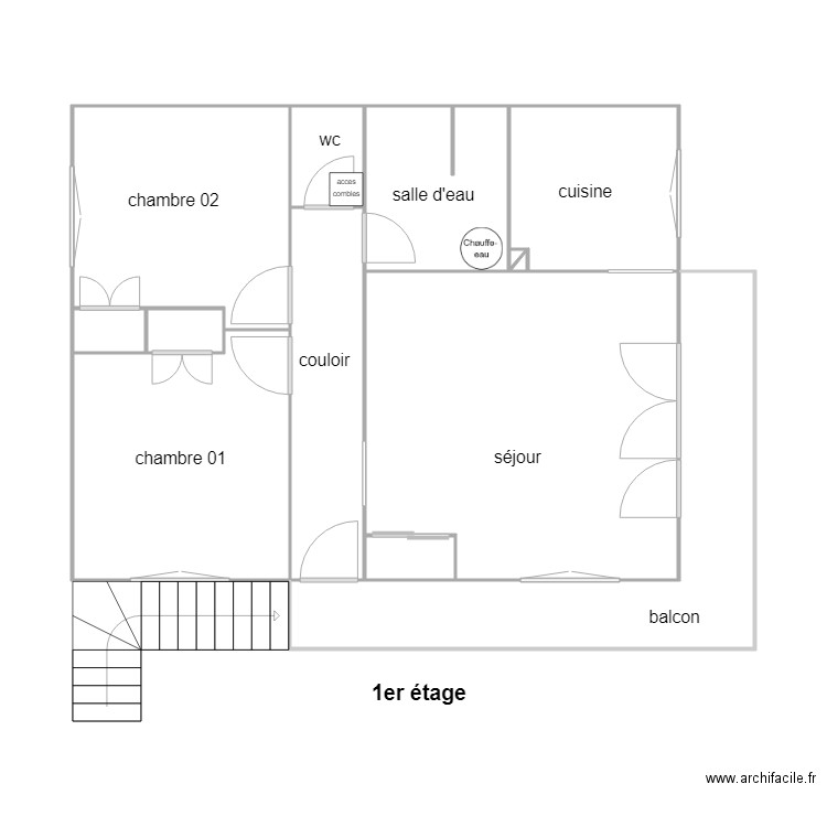 boursin. Plan de 0 pièce et 0 m2