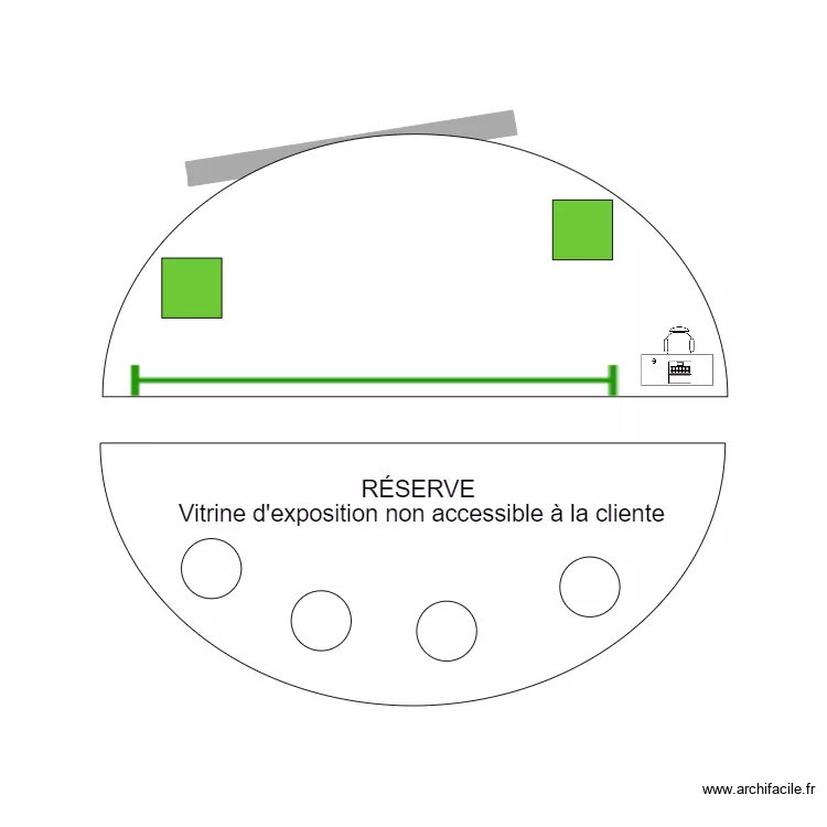 Lunule plan s1. Plan de 0 pièce et 0 m2